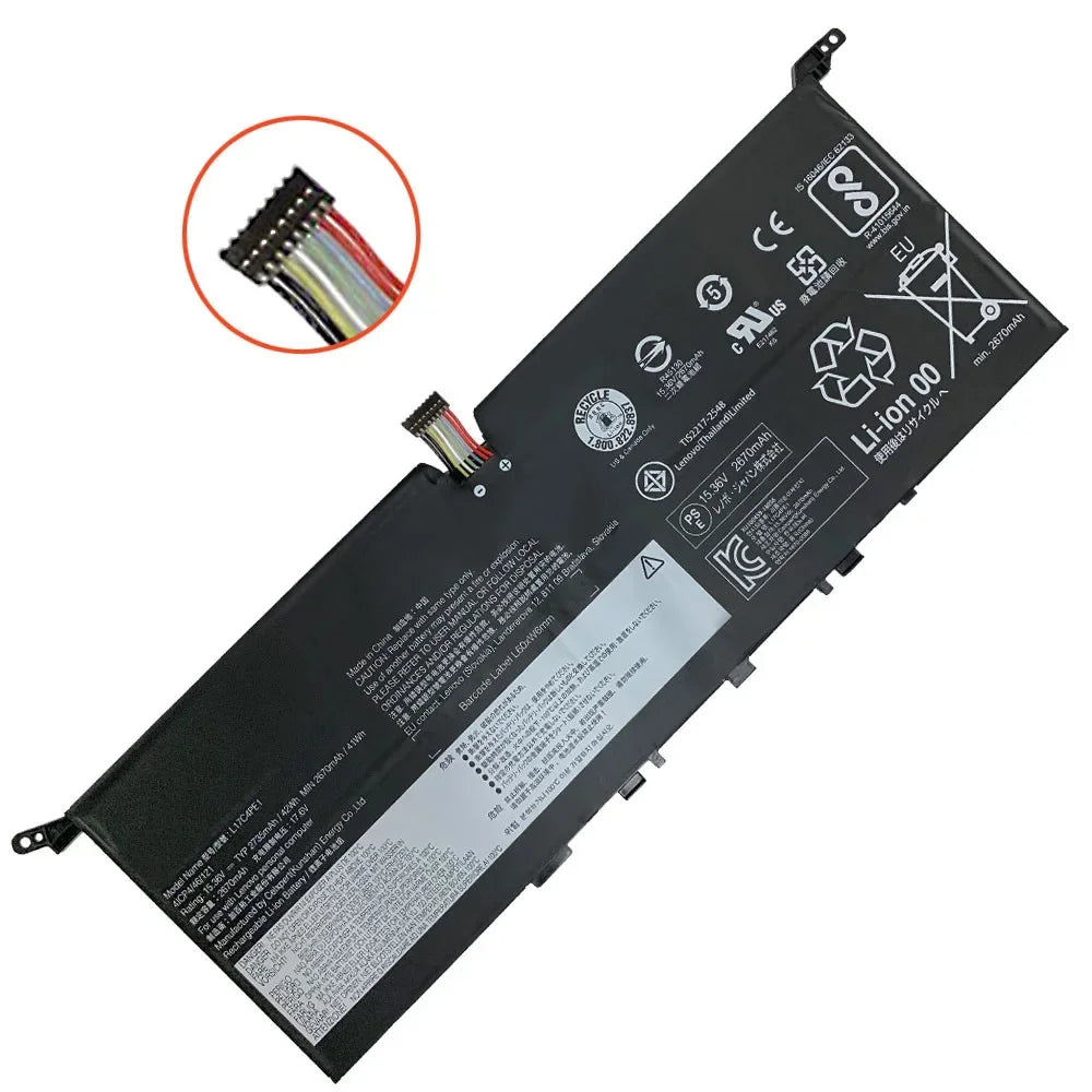 15.36V 42WH Original Laptop Battery for Lenovo IdeaPad 730S YOGA S730-13IWL L17C4PE1 L17M4PE1