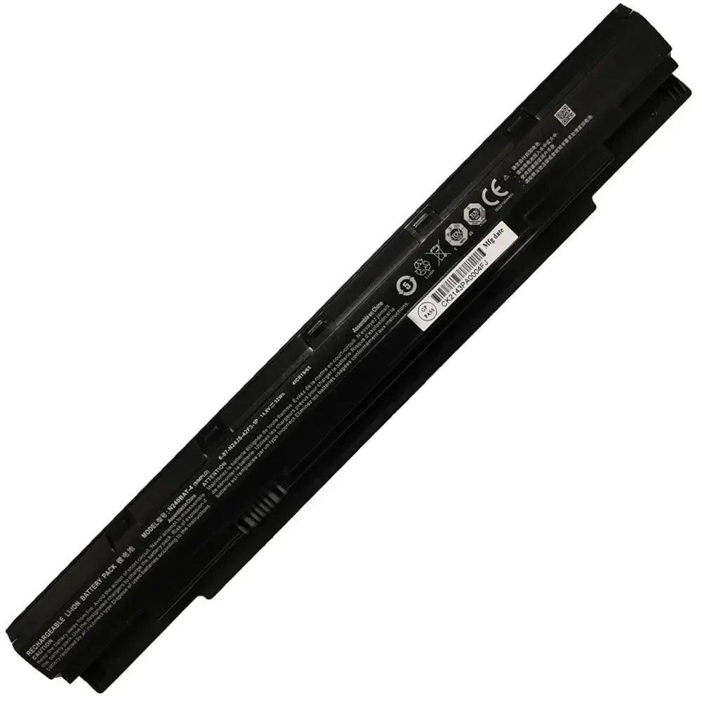 N240BAT-4 Laptop Battery  For Clevo N240PU N250BU N240WU N240JU N250JU N250WU NP3240 NP3245 6-87-N24JS-4UF3 N240BAT-3