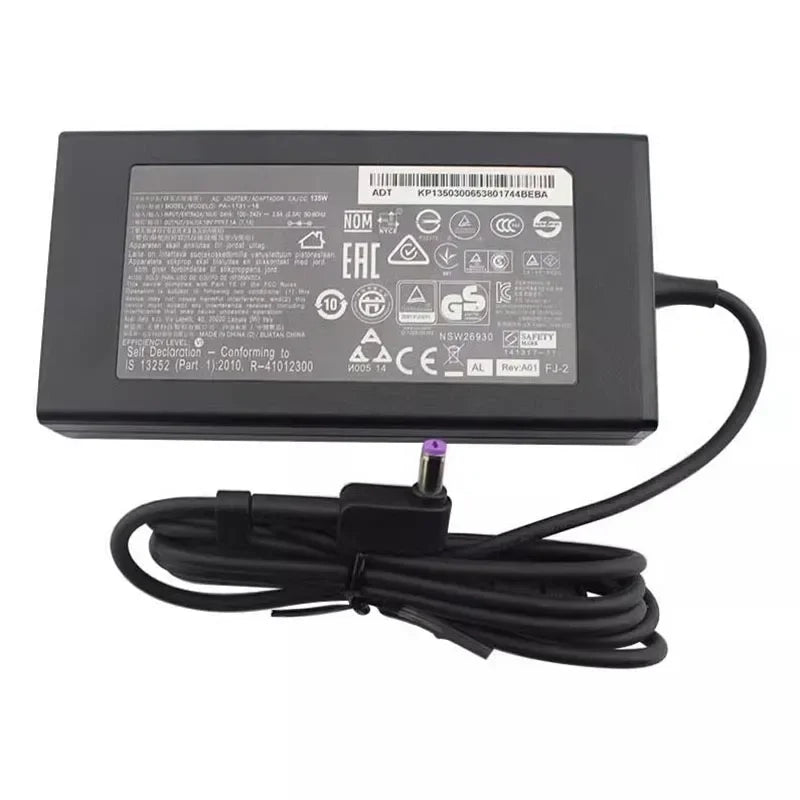 19V 7.1A 5.5*1.7mm 135W Original New AC Laptop Adapter For Ace  Aspire V15 V17 Nitro 5  VN7 PA-1131-05