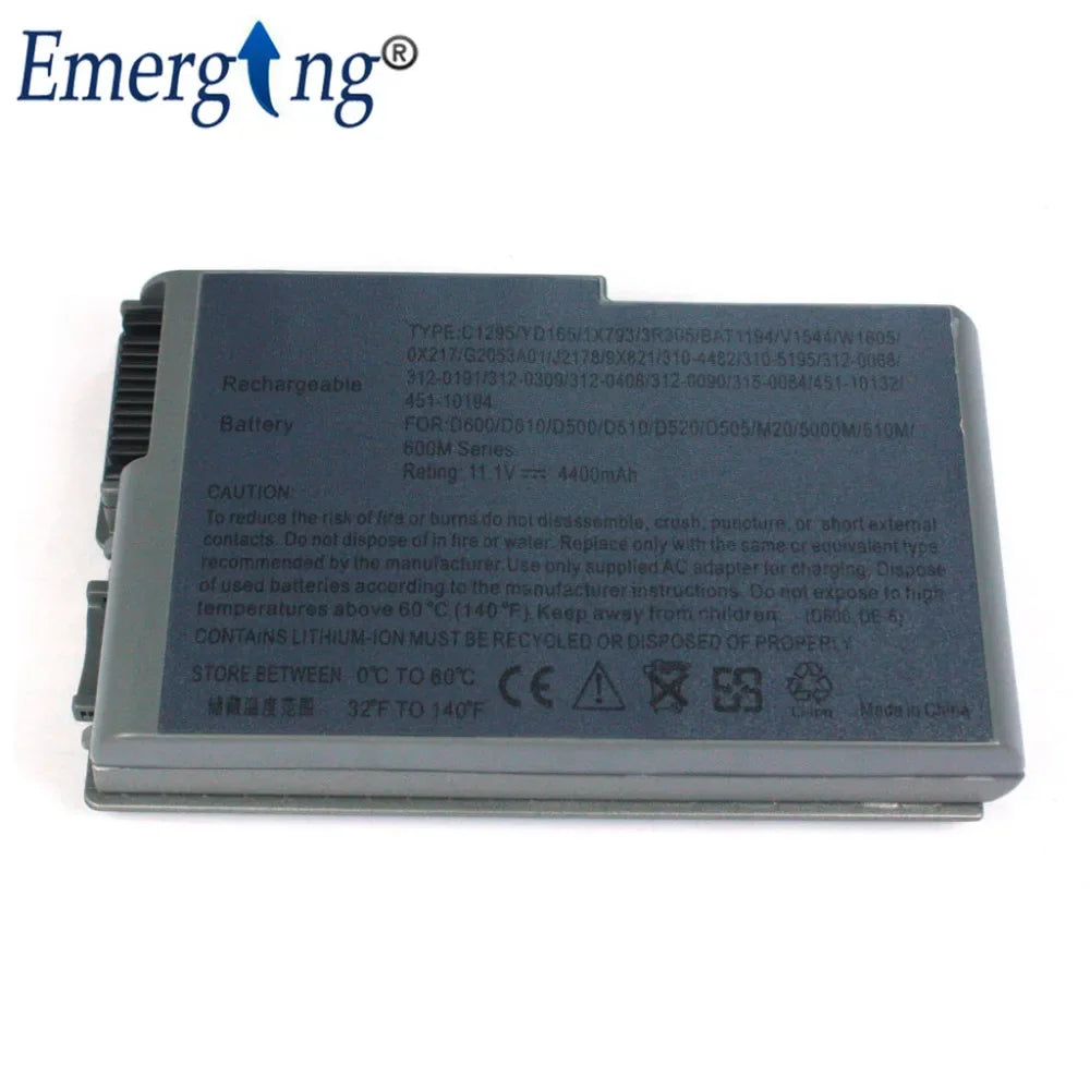 11.1V New Laptop Battery for Dell 600M 500M 510M D500 D510 D520 D610 D600