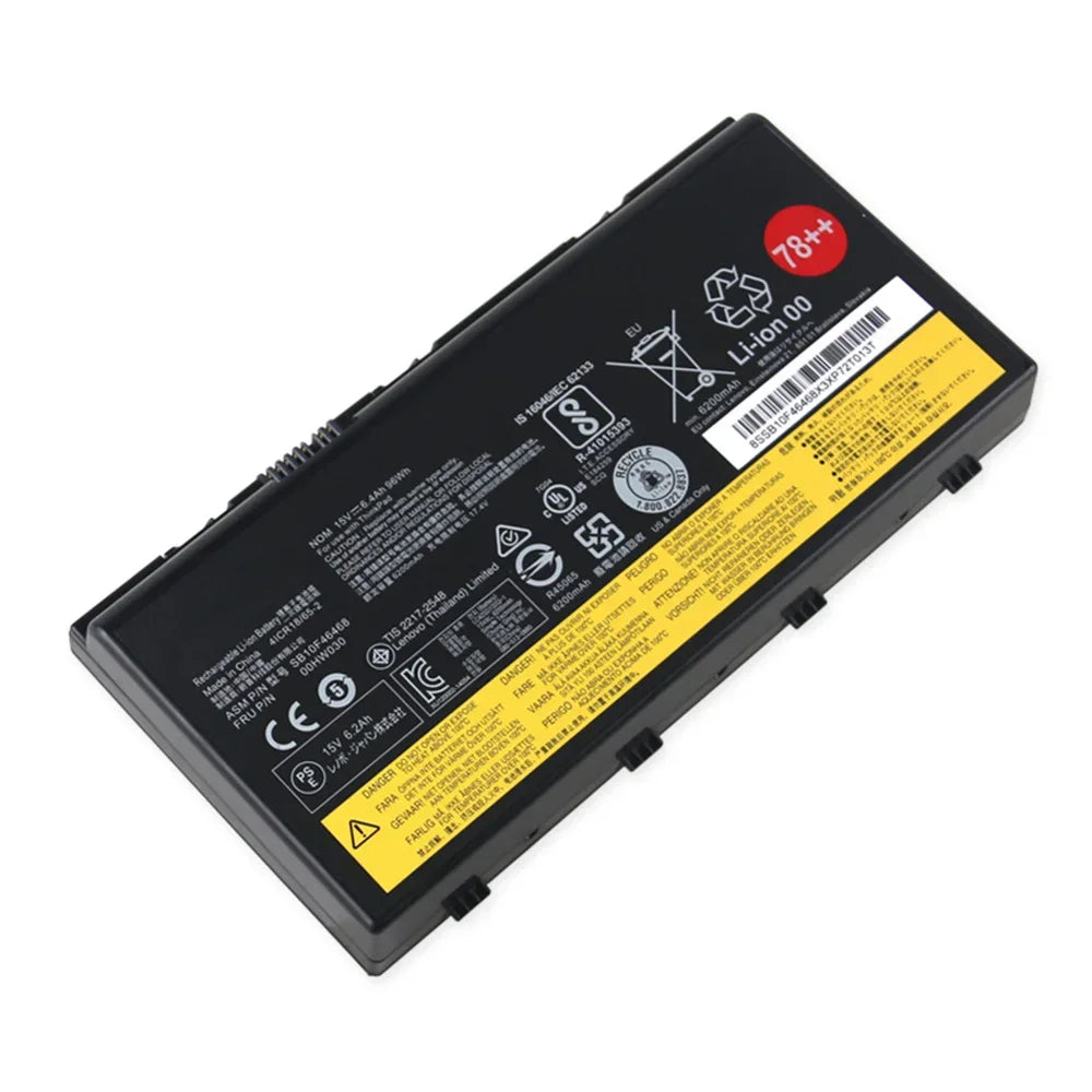 15V 96WH New Original 01AV451 Battery for Lenovo ThinkPad P70 P71 P72 00HW030 SB10F46468