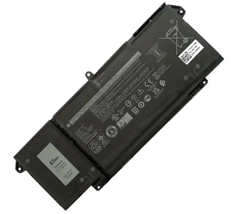 15.2V New 7FMXV 9JM71 Laptop Battery  For DELL Latitude 13 5320 2-in-1 14 7420 7520 4M1JN HDGJ8 TN2GY 0TN2GY MHR4G 1PP63