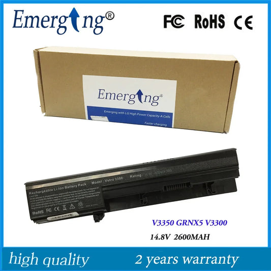 4Cell 14.8V  New Laptop Battery for Dell Vostro V3300 V3350 3300 GRNX5 50TKN P09S