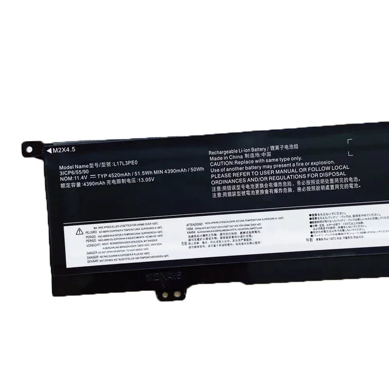 11.4V 51.5Wh  Laptop Battery L17C3PE0 L17L3PE0  For Lenovo Yoga 730-15IKB 730-15IWL 730-15IKB(81CU) 730-15IWL-81JS S