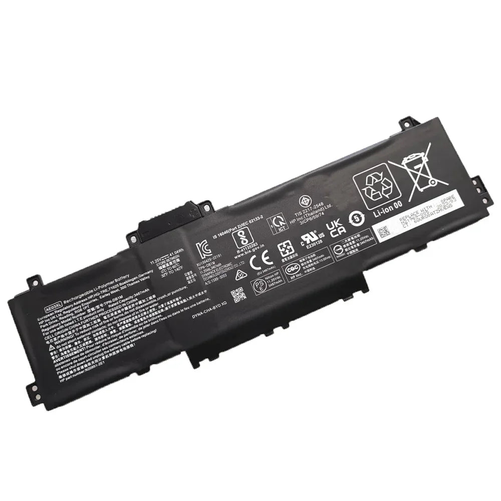 11.25V 41.04Wh New  Laptop Battery AE03XL  for HP 240 G10 14-EE 15-FC HSTNN-AB1B  HSTNN-OB3E