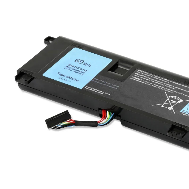 11.1V 69Wh New Laptop Battery G05YJ  For Dell Alienware 14 M14X R3 14D-1528 0G05YJ Y3PN0 8X70T 14 A14 R4