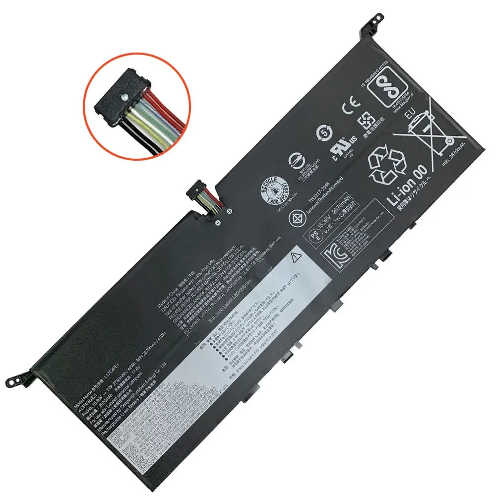 15.36V 42WH Original Laptop Battery for Lenovo IdeaPad 730S YOGA S730-13IWL L17C4PE1 L17M4PE1