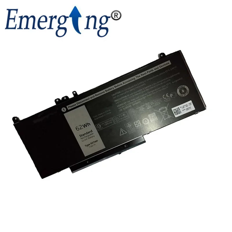 7.6V 62WH New Original  Laptop Battery for Dell Latitude E5550 8V5GX G5M10 ROTMP