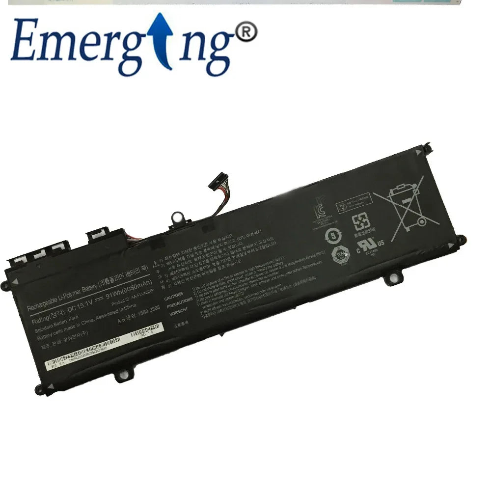 15.1V 91Wh New Original Laptop Battery for Samsung AA-PLVN8NP ATIV Book 8 880Z5E NP880Z5E NP880Z5E-X01UB