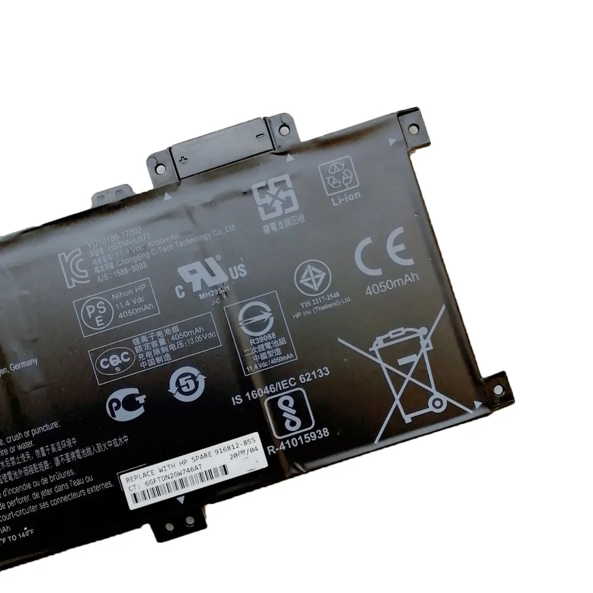 11.4V 48WH New Original Laptop Battery WA03XL for HP Pavilion x360 15-br077nr TPN-W126 14-BA 15-BK 15-BR 15-BR001TX UB7H  LB7T