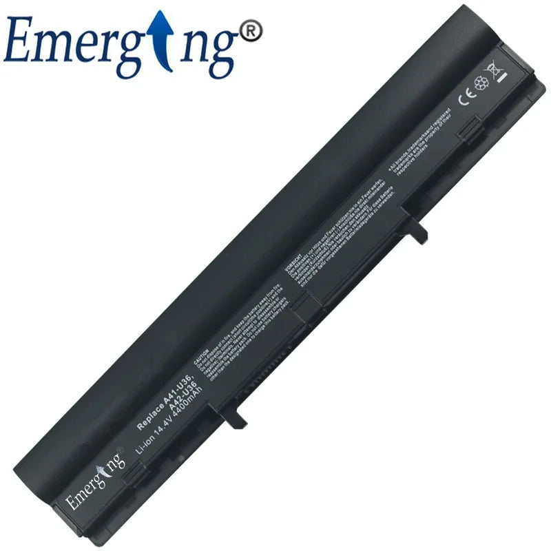 14.4v 4400mah  New Laptop Battery for ASUS A41-U36 A42-U36 U32 U32U U36 U36J U36JC U36S U36SD U36SG U44 U44S U82 U84