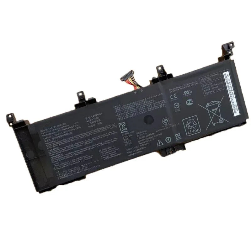 15.2V 62WH Original Laptop Battery C41N1531 For ASUS ROG Strix GL502VSK GL502VS GL502VY GL502VT GL502VT-1B GL502VS-1A RDG