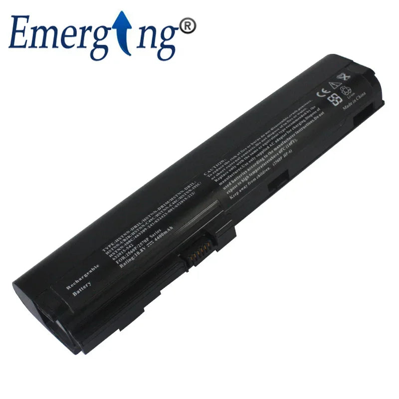 10.8V New Laptop Battery for HP EliteBook 2560p 2570p HSTNN-DB2L C49C SX06XL SX06 HSTNN-DB2M