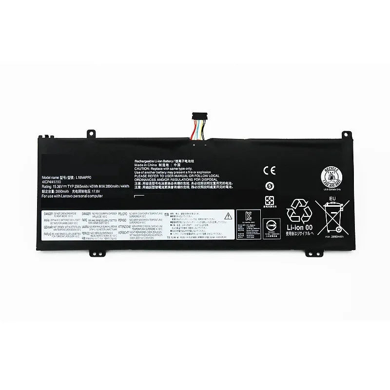 15.36V 45Wh New Laptop Battery L18C4PF0 L18M4PF0 L18D4PF0 For Lenovo ThinkPad 13s 13s-20R90071GE 13s-IWL 14s 14s-IWL Series