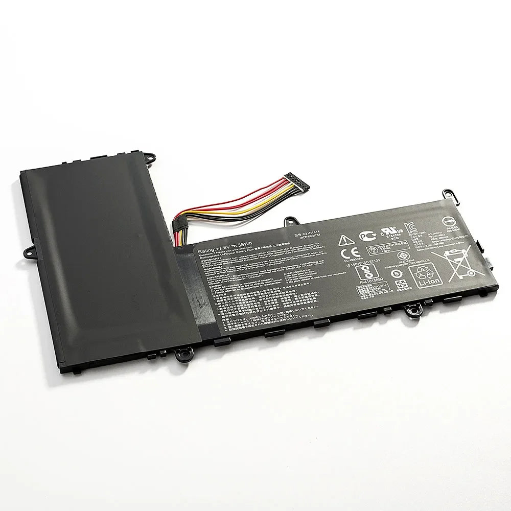 7.6V 38WH  Laptop Battery C21N1414 For ASUS EeeBook X205T X205TA X205TA-BING-FD015B F205TA-FD0064TS F205TA-FD0066TS