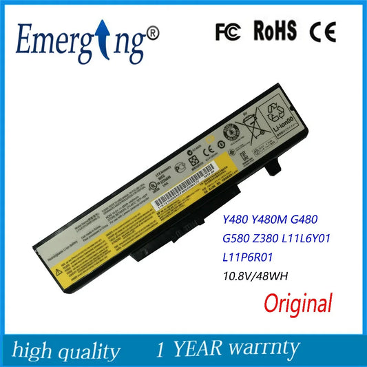 10.8V 48WH Original Laptop Battery for  Lenovo IdeaPad B560A Y460 Y460A Y560 V560A L09N6D16 57Y6440 L09S6D16