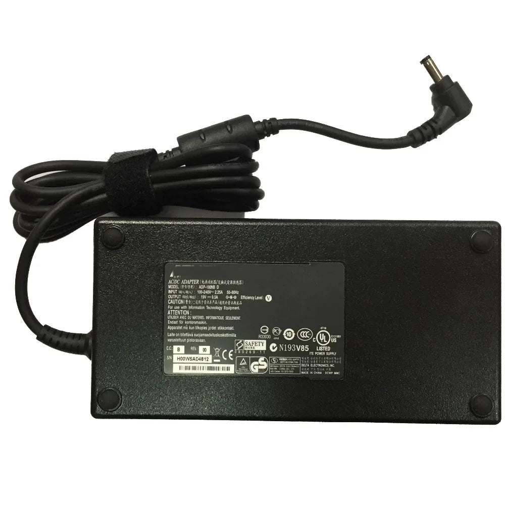 19V 9.5A 5.5*2.5mm 180W New AC Laptop Adapter For ASUS  G55VW G75VW ROG G750 G750JM