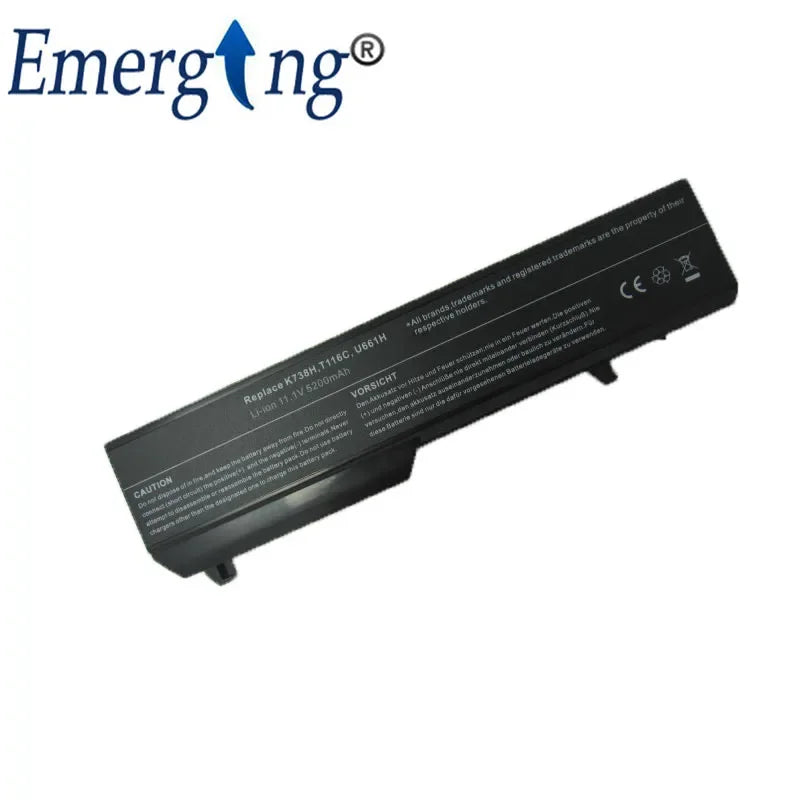 11.1V 4400mah New Laptop Battery for Dell  Vostro 1310 1320 1510 1520 2510 M1210 T116c T114C Y022C N950C K738H