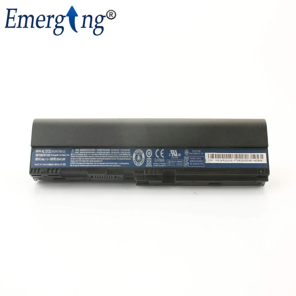 11.1V 56WH   Laptop Battery for Acer  Aspire One 725 756 V5-171 C710 AL12A31 AL12X32