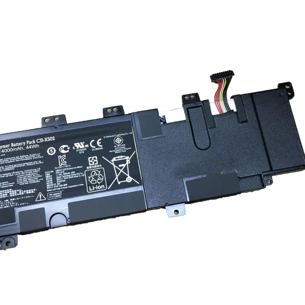 11.1V 44WH New Original Laptop Battery for ASUS C31-X502 S500C S500CA PU500 PU500C PU500CA