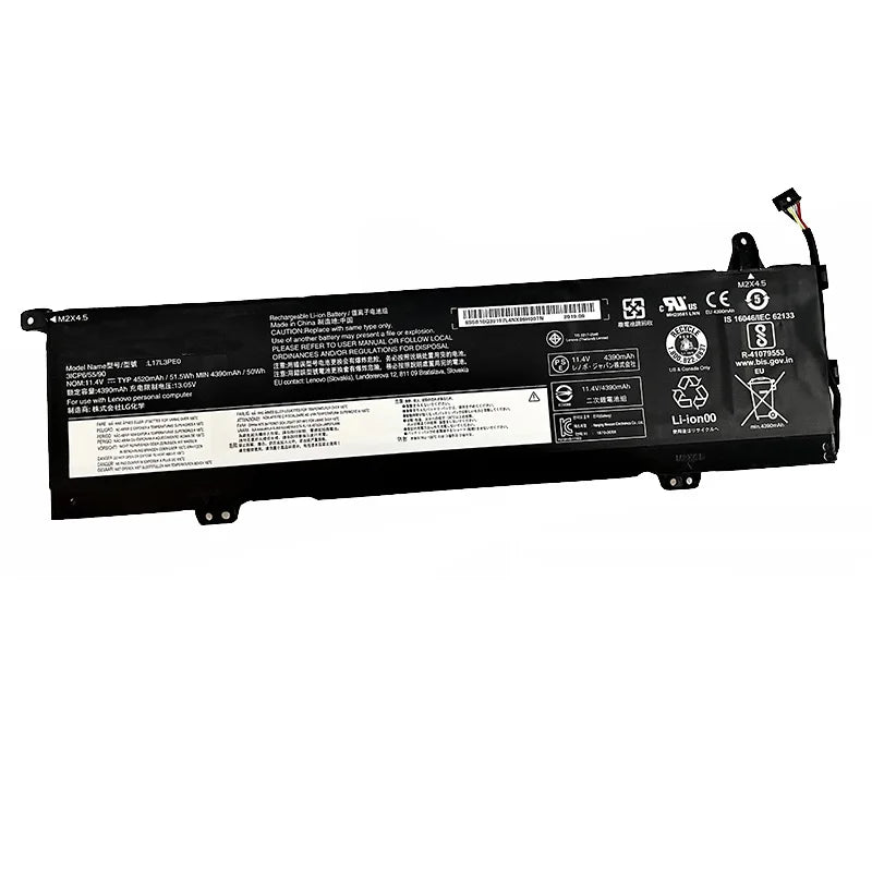 11.4V 51.5Wh  Laptop Battery L17C3PE0 L17L3PE0  For Lenovo Yoga 730-15IKB 730-15IWL 730-15IKB(81CU) 730-15IWL-81JS S