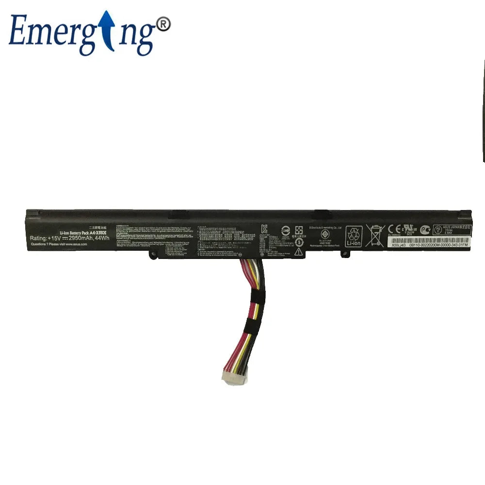 New 15V Laptop Battery for ASUS A41-X550E  X450 X450E X450J X450JF A450J A450JF A450E F450 F450C F450V F450E