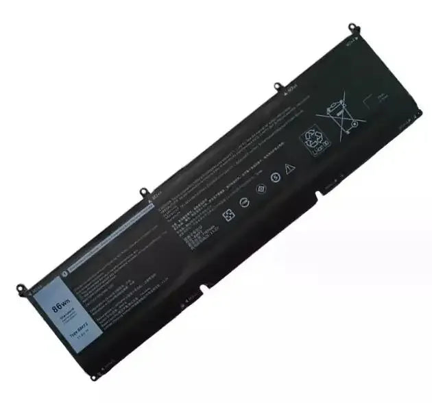 11.4V 86Wh 69KF2 8FCTC Laptop Battery  For Dell  Alienware M15 M17 R3 2020 P87F P45E XPS 15 9500 Precision 5550 Inspiron 7500