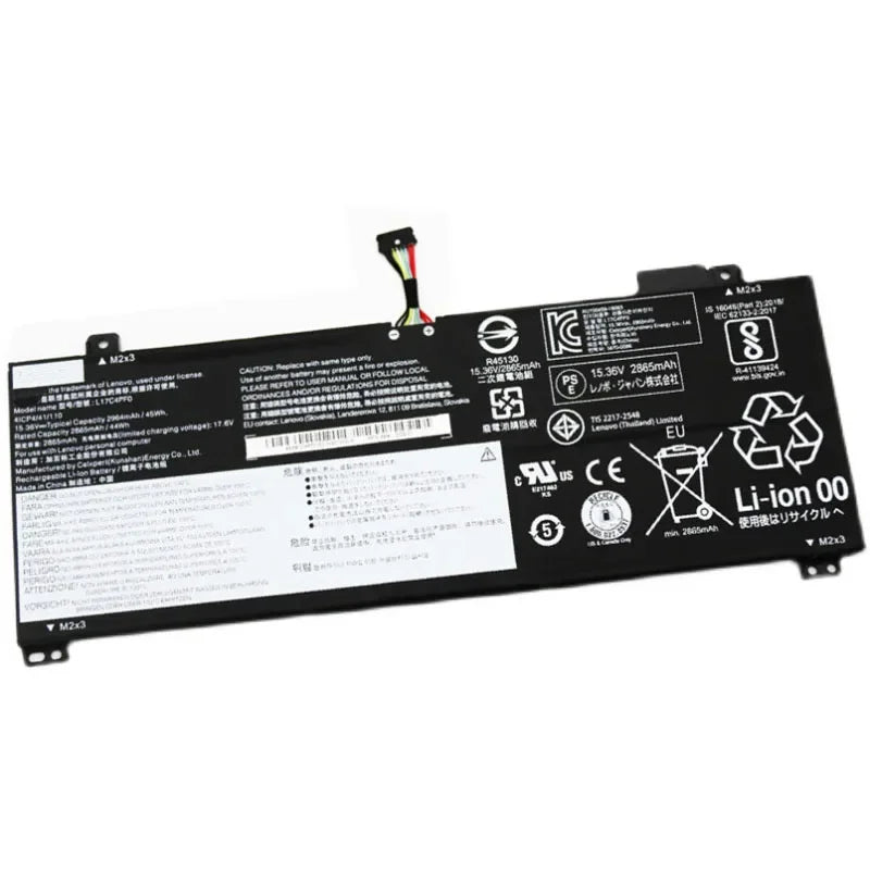 15.36V 45WH L17M4PF0  Original Battery For Lenovo Ideapad S530 Air 13 13IWL/IML S530-13 L17C4PF0