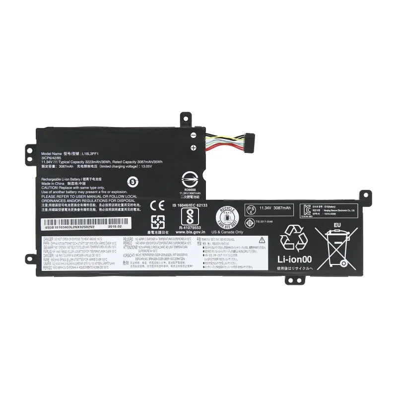 11.34V 36WH Battery L18L3PF1 for Lenovo Ideapad L340-15API L18C3PF2 L18M3PF2 L18D3PF1 5B10T03401  L340-15IWL V155 V340-17IWL